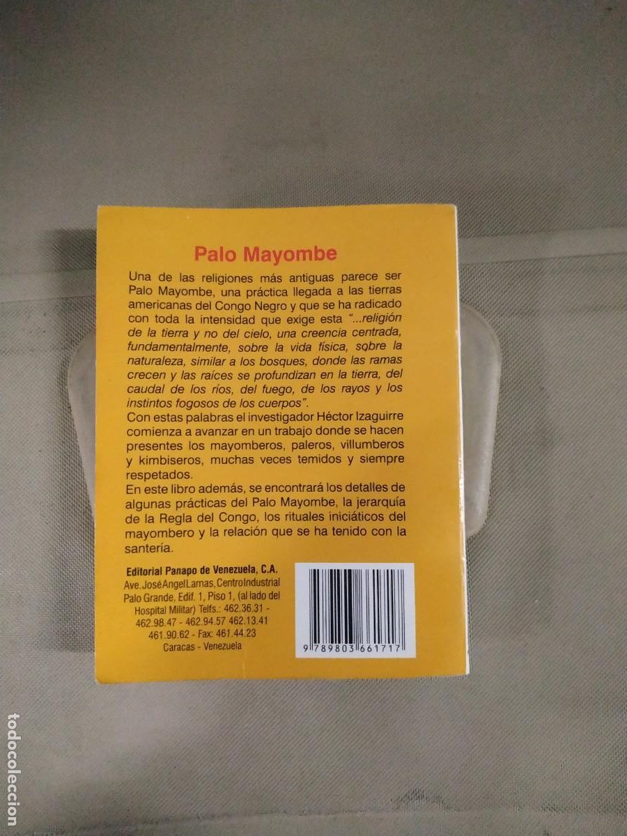 Libros de segunda mano: Palo Mayombe - H&eacute;ctor Izaguirre - Foto 2