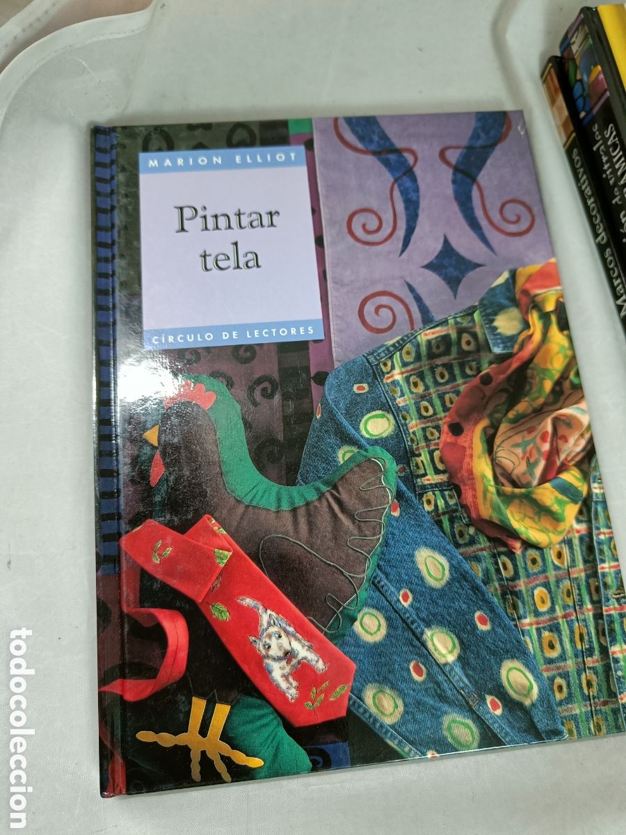 Libros de segunda mano: PINTAR TELA. MARION ELLIOT. C&Iacute;RCULO DE LECTORES. - Foto 1
