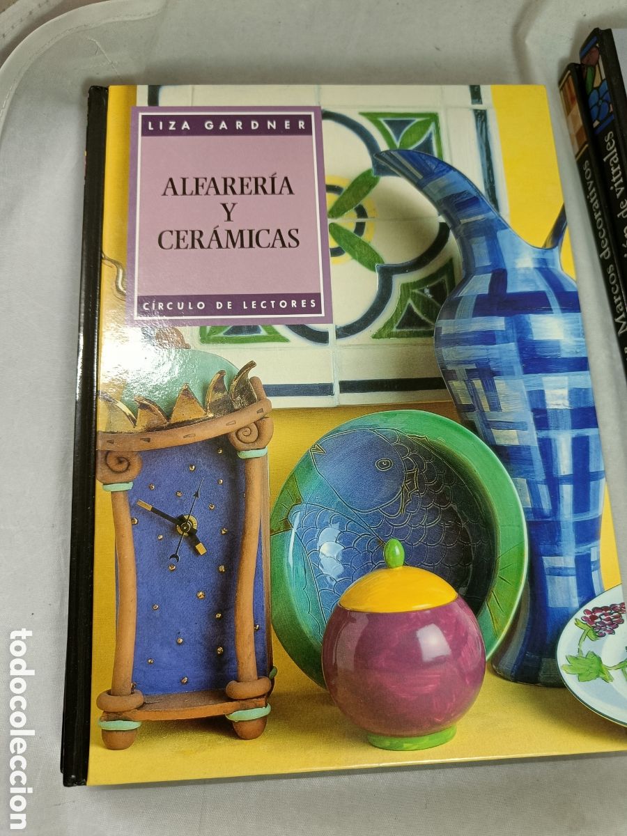 Libros de segunda mano: ALFARER&Iacute;A Y CER&Aacute;MICAS. LIZA GARDNER. C&Iacute;RCULO DE LECTORES. - Foto 1