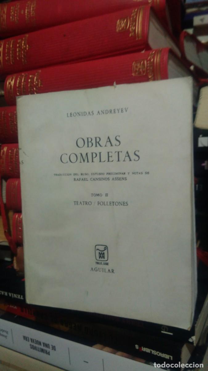 Libros de segunda mano: OBRAS COMPLETAS, LEONIDAS ANDREYEV, ED. AGUILAR - Foto 1