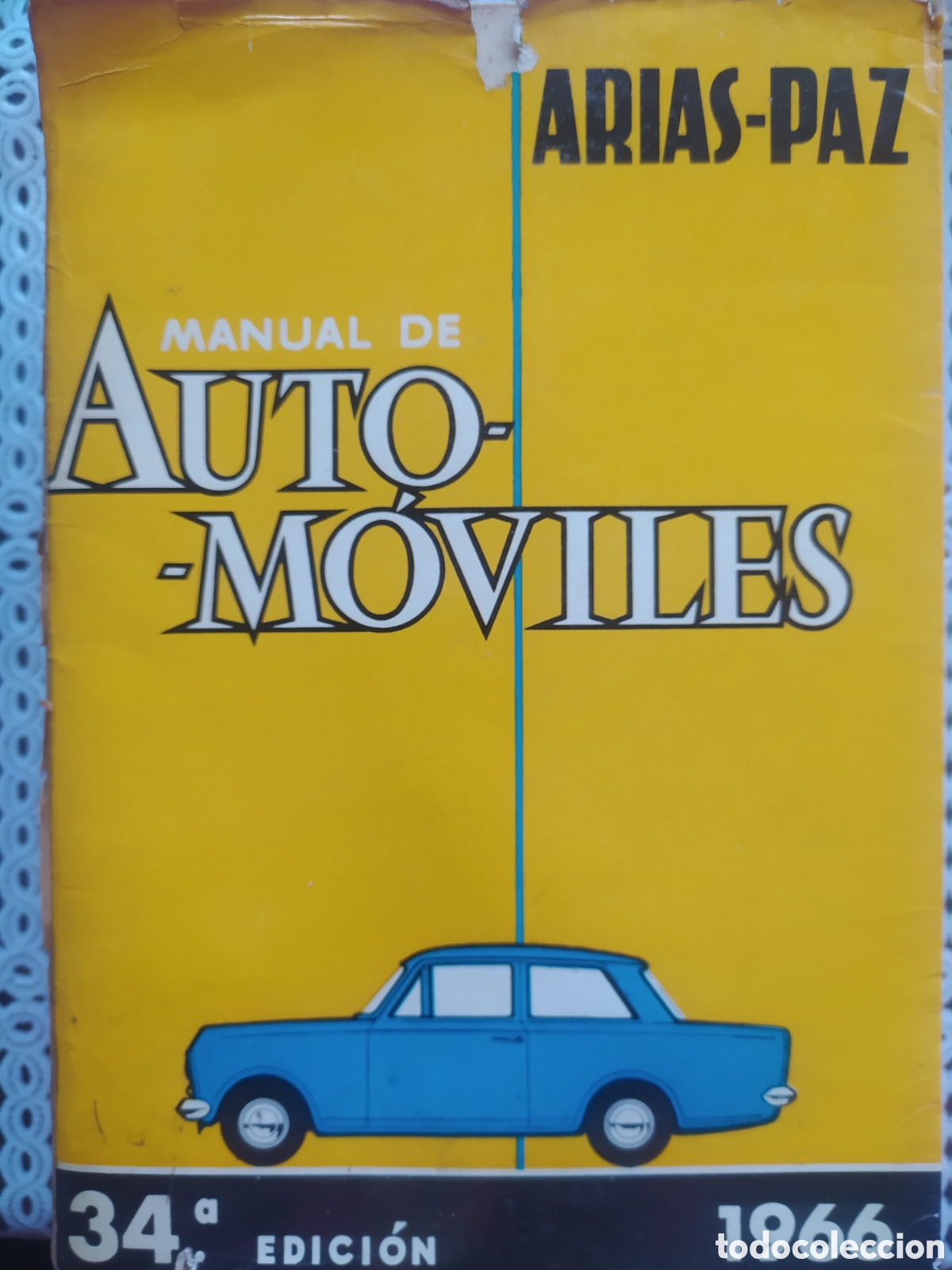 Libros de segunda mano: Manual de autom&oacute;viles 34 edici&oacute;n &aacute;reas paz 1966 - Foto 1