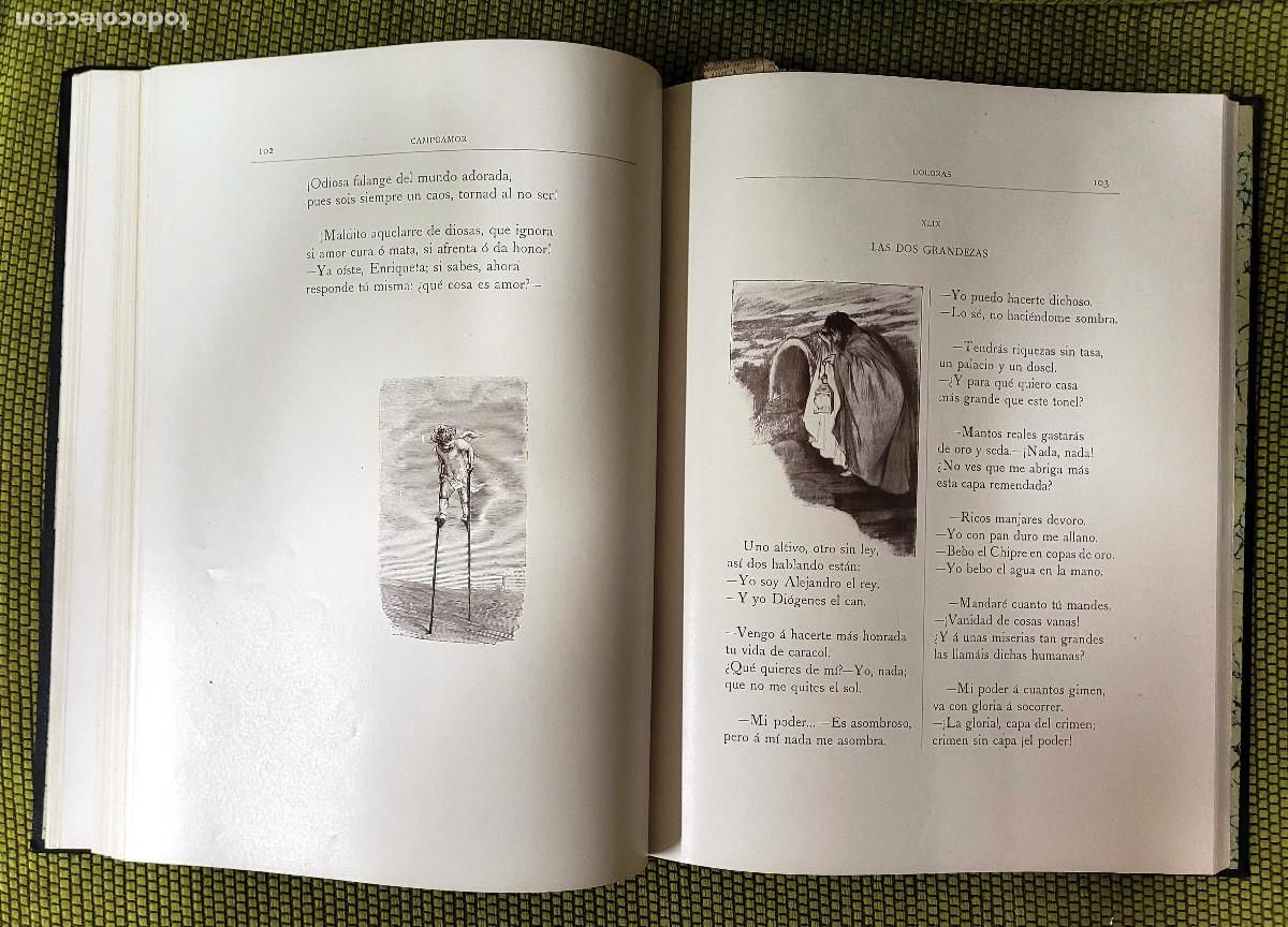 Libros de segunda mano: DOLORAS - RAM&Oacute;N DE CAMPOAMOR - Foto 4
