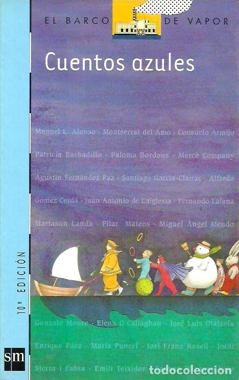 Libros de segunda mano: Cuentos azules de VVAA. El Barco de Vapor. Ediciones SM - Foto 1