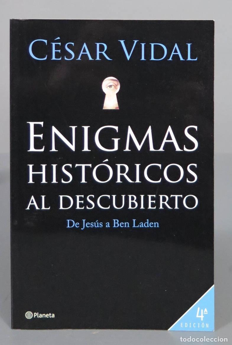 Libros de segunda mano: Enigmas hist&oacute;ricos al descubierto. C&eacute;sar Vidal - Foto 1