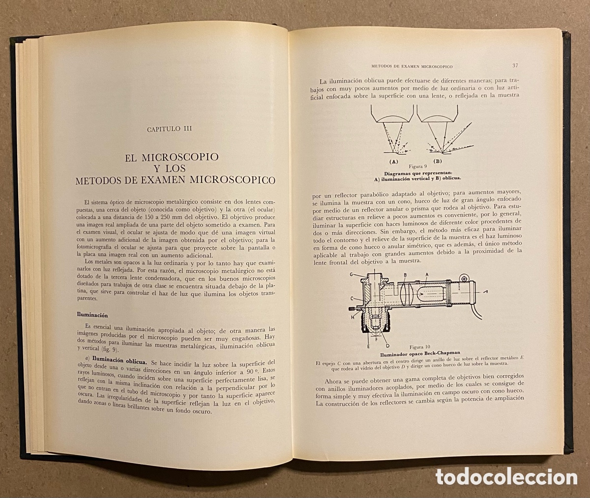 Libros de segunda mano: METALOGRAF&Iacute;A MICROSC&Oacute;PICA PR&Aacute;CTICA. RICHARD HENRY GREAVES Y HAROLD WRIGHTON. EDICIONES URMO - Foto 6