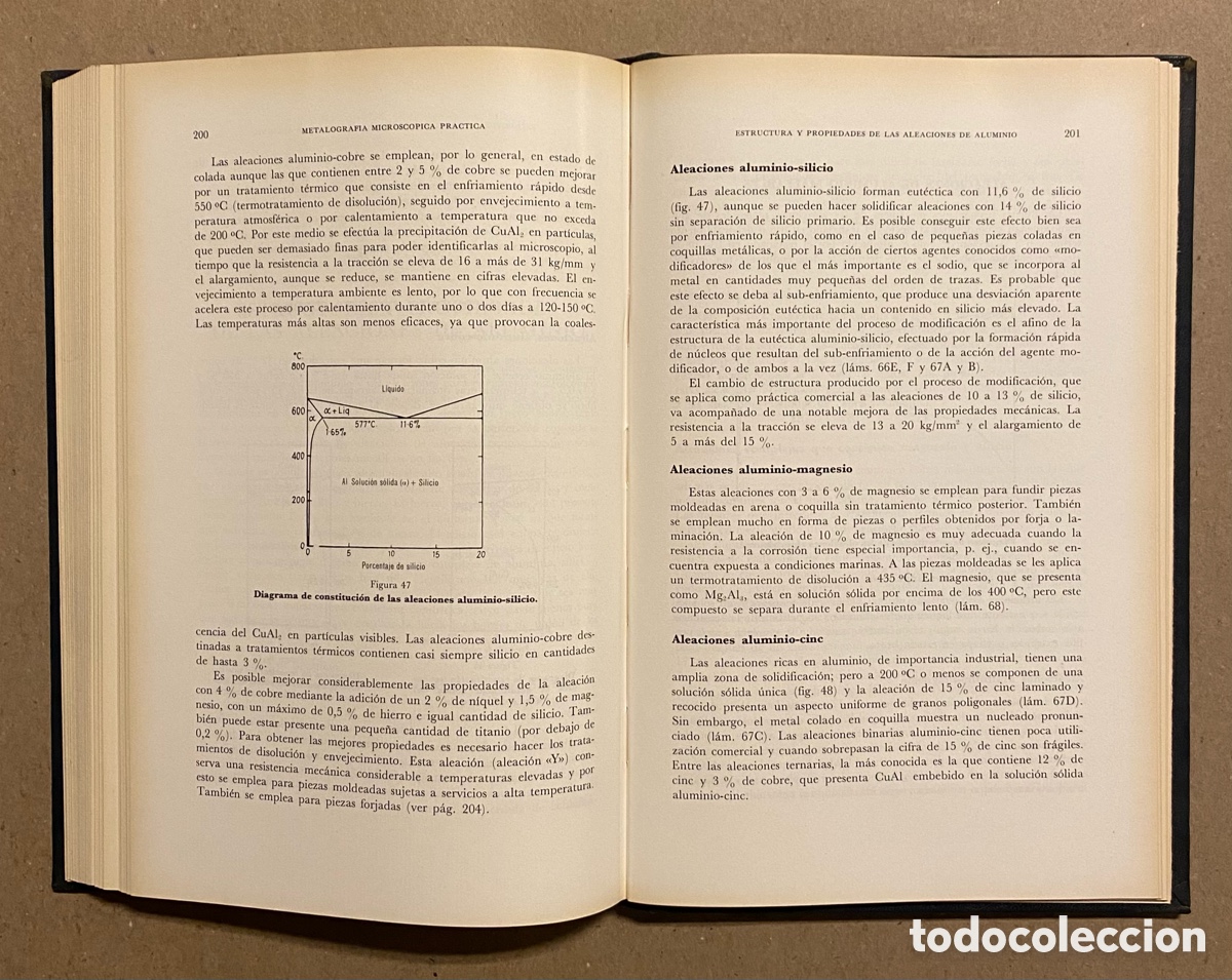 Libros de segunda mano: METALOGRAF&Iacute;A MICROSC&Oacute;PICA PR&Aacute;CTICA. RICHARD HENRY GREAVES Y HAROLD WRIGHTON. EDICIONES URMO - Foto 12