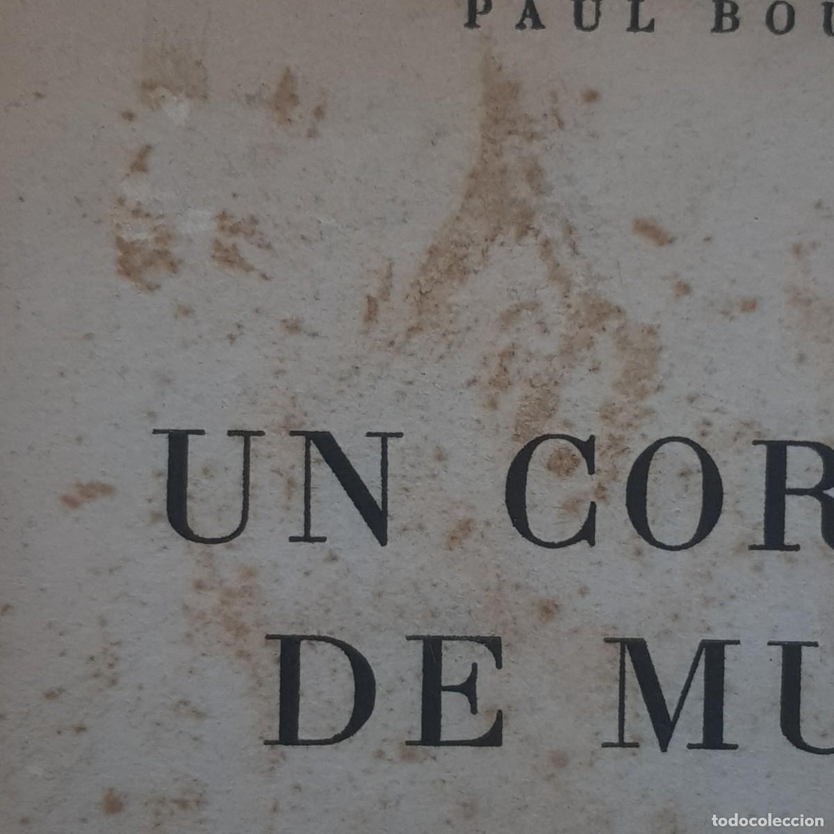Libros de segunda mano: UN CORAZON DE MUJER - PAUL BOURGET - EDITORIAL CENTAURO, S.A. - 1945 / 1059 - Foto 6