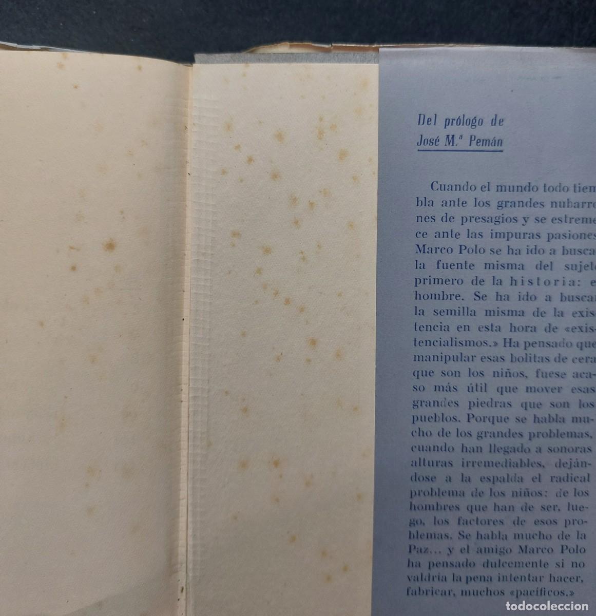 Libros de segunda mano: VISI&Oacute;N EN LONTANZA - MARCO POLO - A&Ntilde;O 1951 - Foto 5