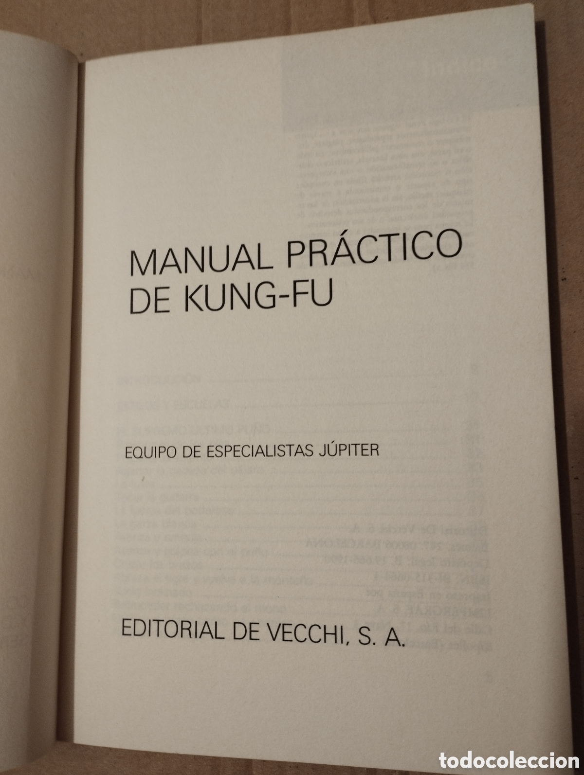Libros de segunda mano: MANUAL PR&Aacute;CTICO DE KUNG FU (EDITORIAL DE VECCHI) - Foto 2