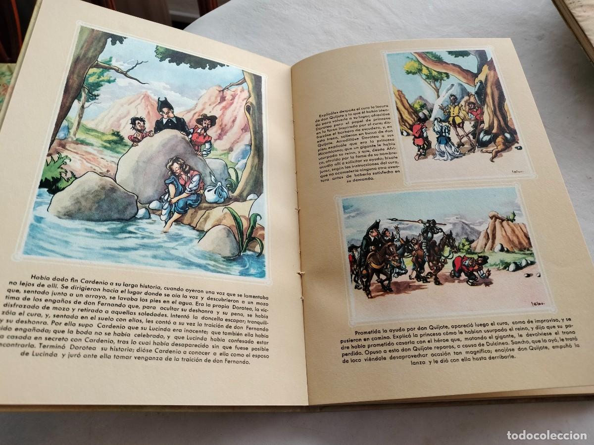 Libros de segunda mano: 531 EL INGENIOSO HIDALGO DON QUIJOTE DE LA MANCHA 4 TOMOS - Foto 4
