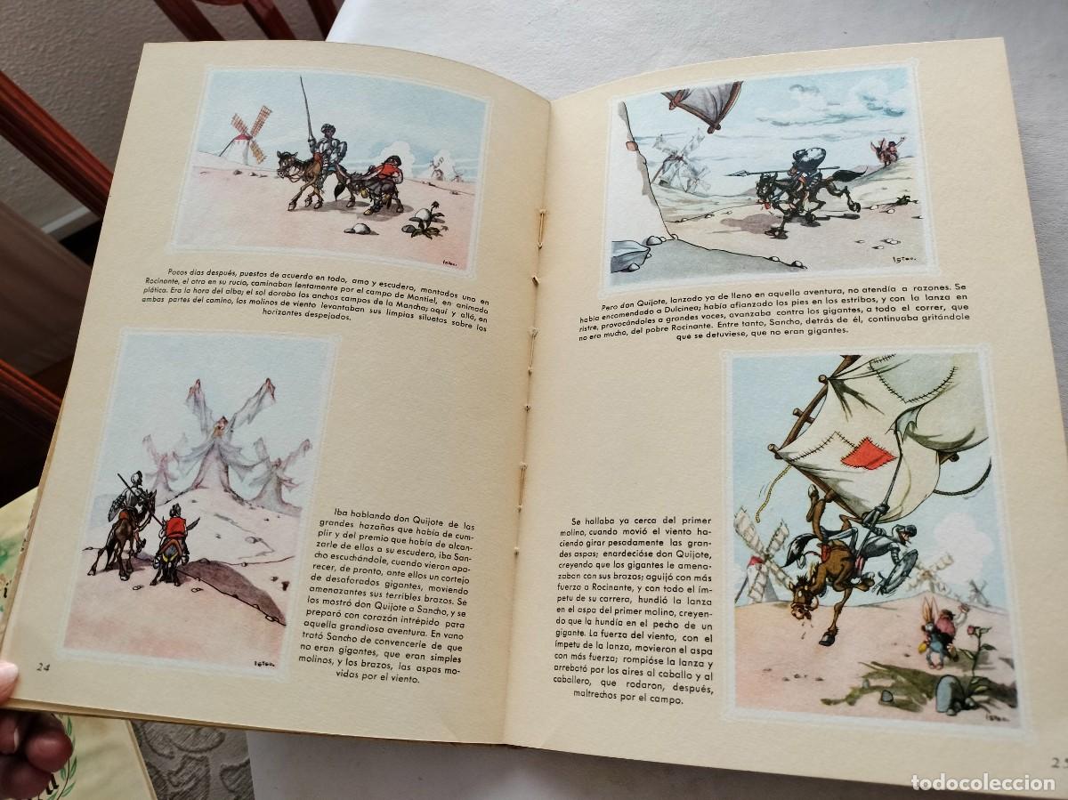 Libros de segunda mano: 531 EL INGENIOSO HIDALGO DON QUIJOTE DE LA MANCHA 4 TOMOS - Foto 5
