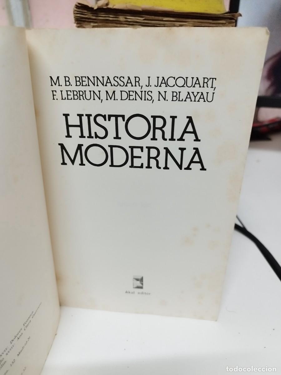 Libros de segunda mano: HISTORIA MODERNA. BENNASSAR, JACQUART et al. AKAL - Foto 2