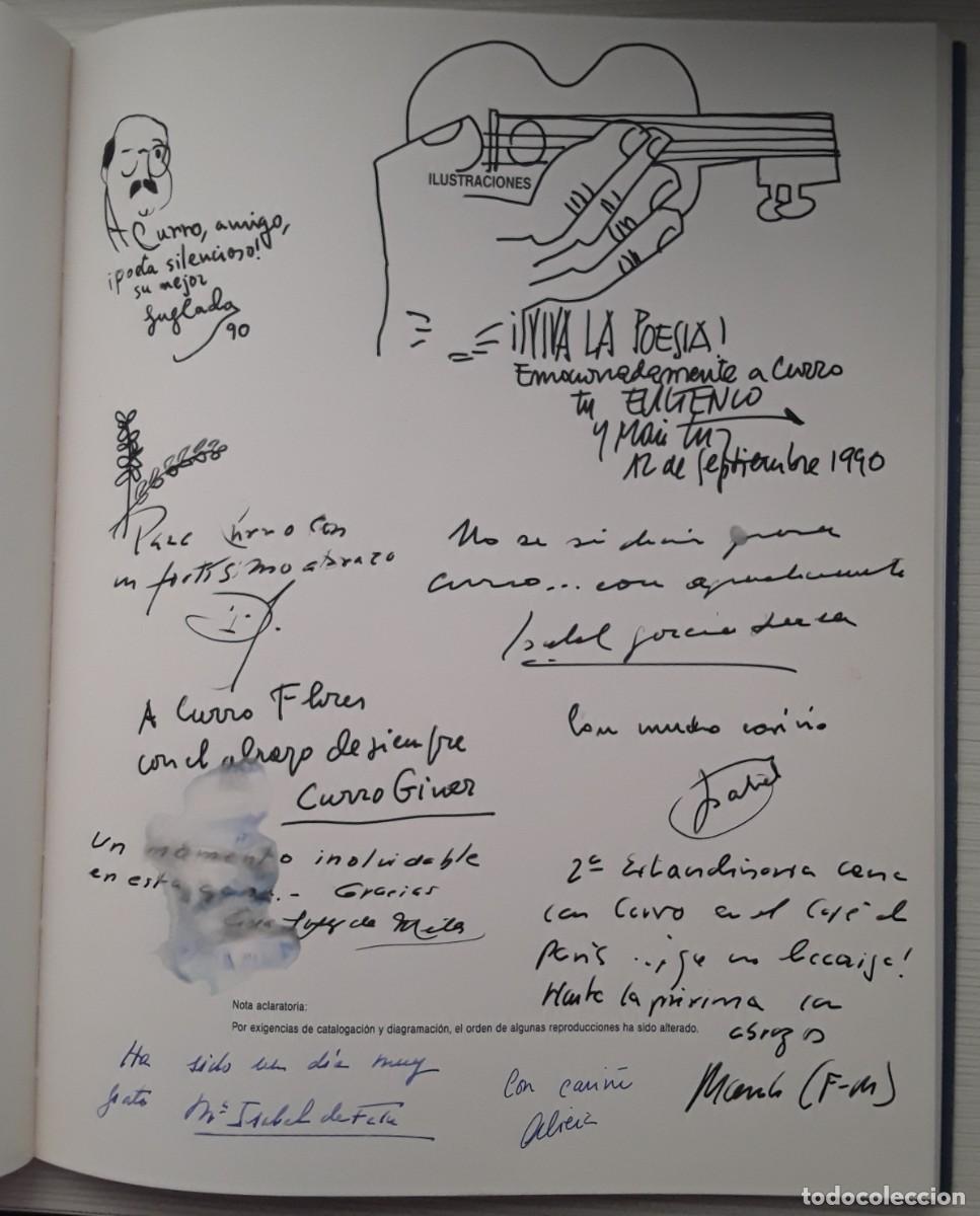 Libros de segunda mano: DIBUJOS DE LORCA. CON DIBUJOS Y DEDICATORIAS DE P&Eacute;REZ ESTRADA, MARIO HERN&Aacute;NDEZ, ISABEL DE FALLA, ETC - Foto 3