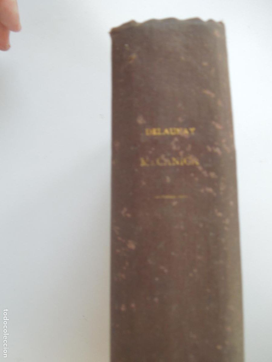 Libros de segunda mano: CURSO ELEMENTAL DE MEC&Aacute;NICA TE&Oacute;RICA Y APLICADA - DELAUNAY. - Foto 3
