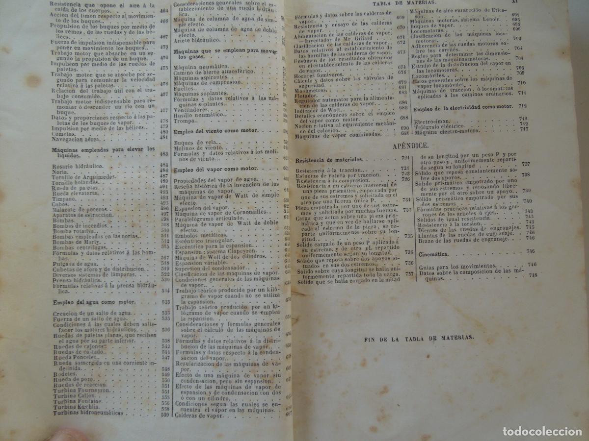 Libros de segunda mano: CURSO ELEMENTAL DE MEC&Aacute;NICA TE&Oacute;RICA Y APLICADA - DELAUNAY. - Foto 7