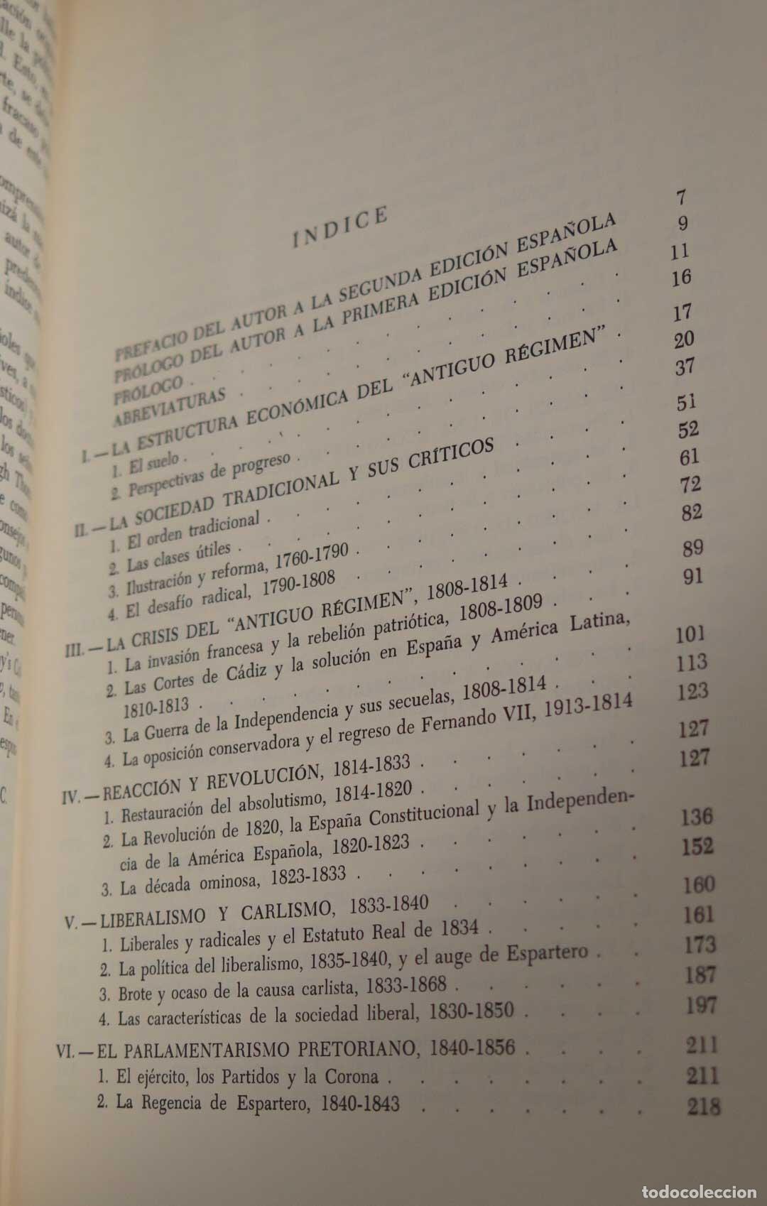 Libros de segunda mano: Espa&ntilde;a 1808-1975. Raymond Carr - Foto 2