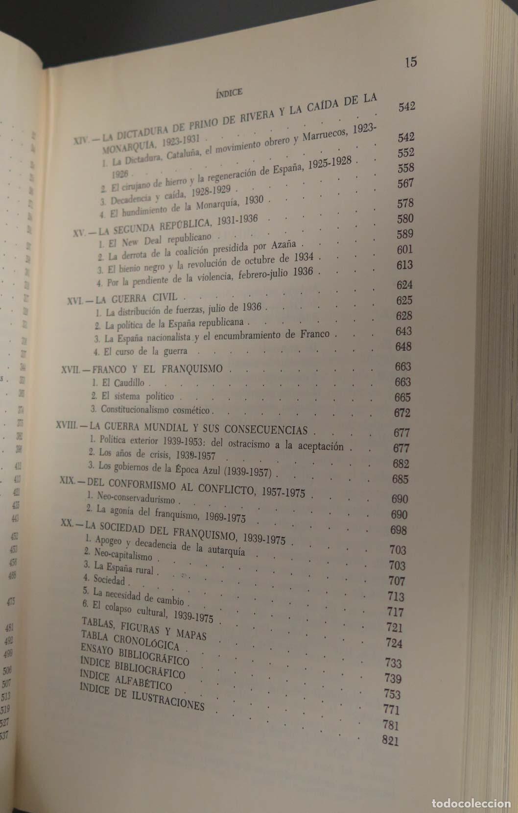 Libros de segunda mano: Espa&ntilde;a 1808-1975. Raymond Carr - Foto 4