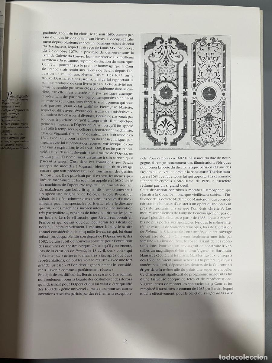Libros de segunda mano: BERAIN. JEROME DE LA GORCE. ED. HERSCHER. PARIS, 1986. PAGS: 159. NUEVO. - Foto 5