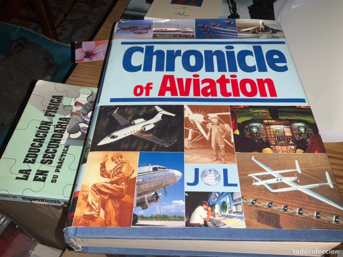 Gebrauchte B&uuml;cher: Chronicle of aviation jol historia completa de la aviacion 984 paginas