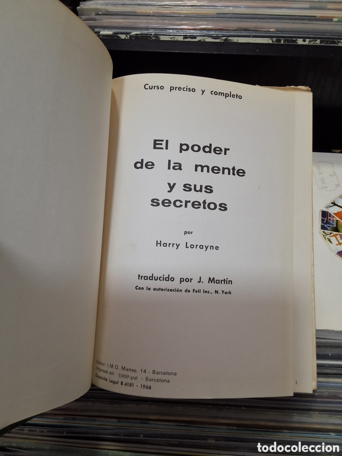 Libros de segunda mano: EL PODER DE LA MENTE Y SUS SECRETOS - HARRY LORAYNE - Foto 5