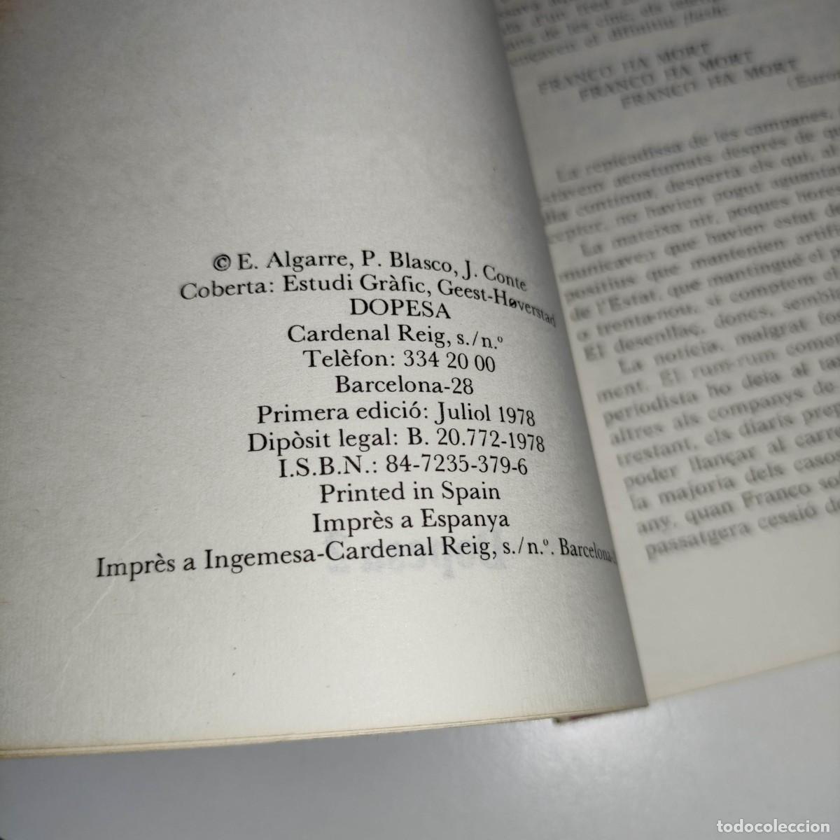 Libros de segunda mano: cap a la Generalitat, de la mort de Franco al Consell Executiu - Foto 3