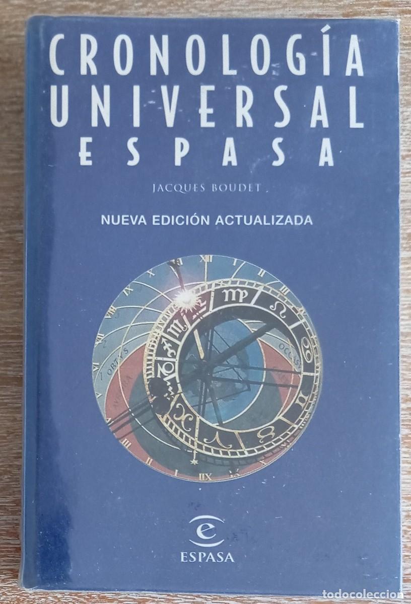 Libros de segunda mano: CRONOLOGIA UNIVERSAL ESPASA - JACQUES BOUDET - Foto 1