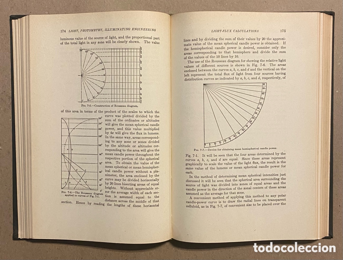 Libros de segunda mano: LIGHT, PHOTOMETRY AND ILLUMINATIMG ENGINEERING. WILLIAM E. BARROWS. MCGRAWHILL 1938. - Foto 6