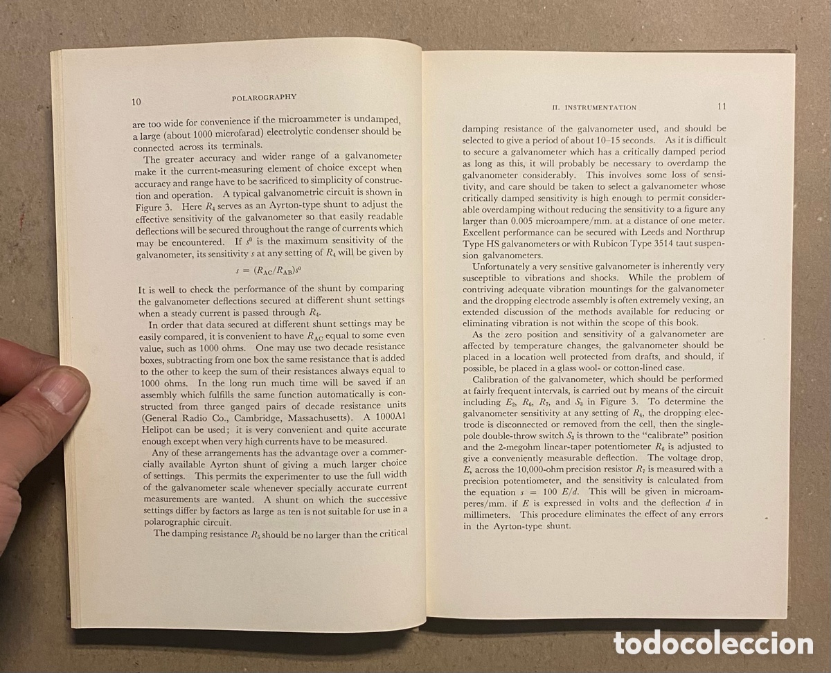 Libros de segunda mano: POLAROGRAPHIC TECHNIQUES. LOUIS MEITES. INTERSCIENCE PUBLISHERS 1955. - Foto 3