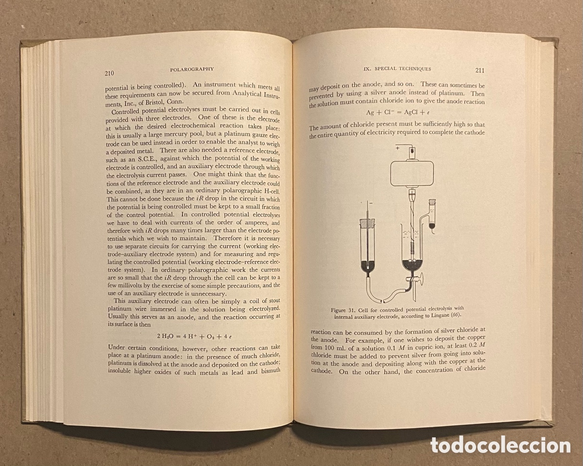 Libros de segunda mano: POLAROGRAPHIC TECHNIQUES. LOUIS MEITES. INTERSCIENCE PUBLISHERS 1955. - Foto 7