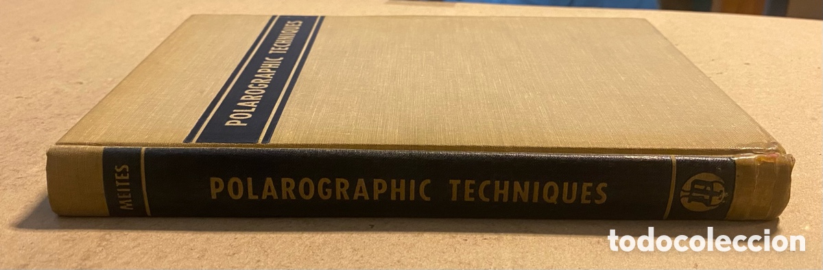 Libros de segunda mano: POLAROGRAPHIC TECHNIQUES. LOUIS MEITES. INTERSCIENCE PUBLISHERS 1955. - Foto 10