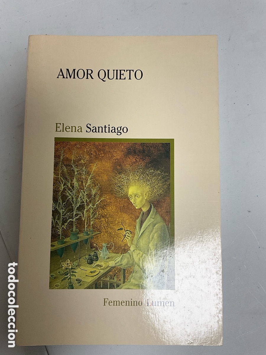 Libros de segunda mano: Amor quieto, Elena Santiago - Foto 1