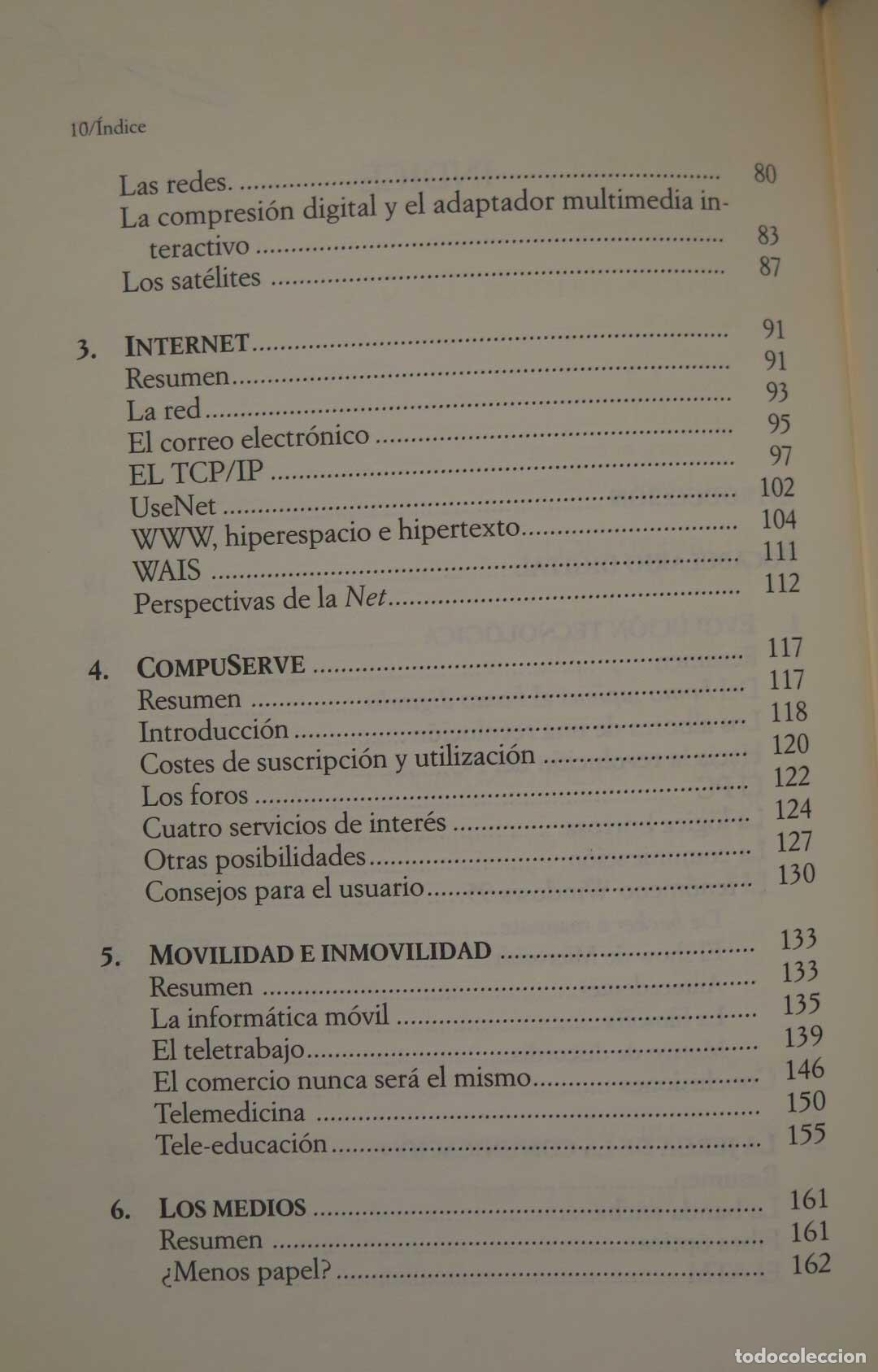 Libros de segunda mano: Sociedad digital. Jos&eacute; B. Terceiro - Foto 3
