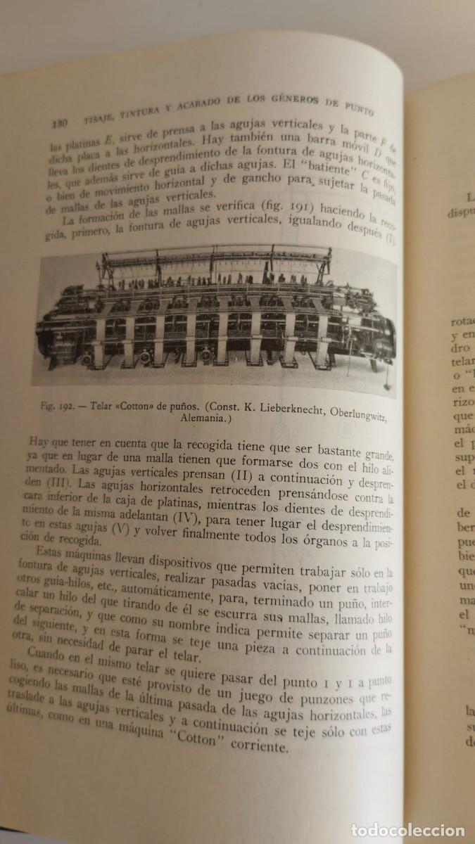 Libros de segunda mano: Generos de punto. I. Rius Sintes. 1952 - Foto 3