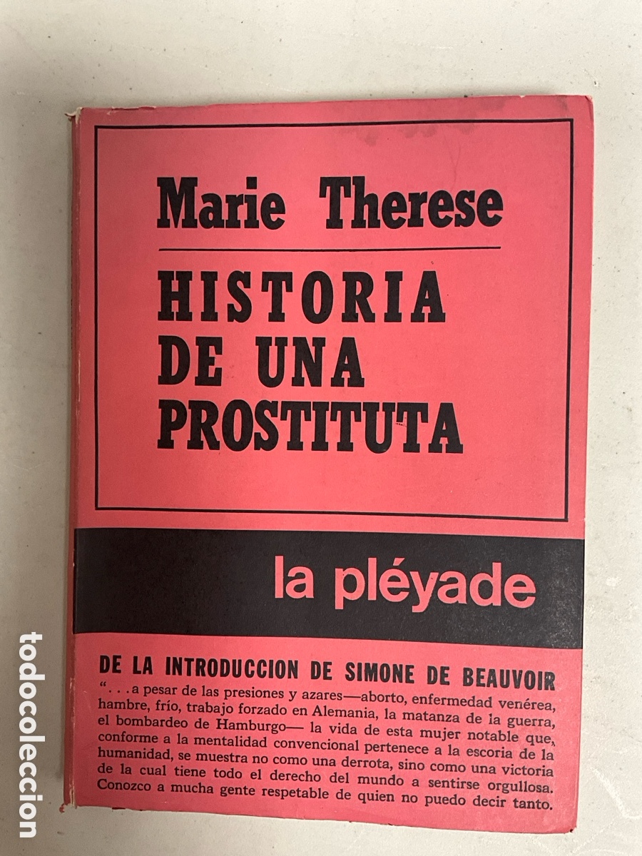 Libros de segunda mano: Historia de una prostituta, Marie Therese - Foto 1