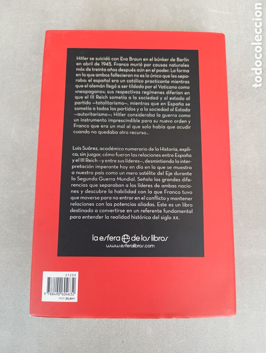 Libros de segunda mano: Franco y el III Reich. Luis Su&aacute;rez Fern&aacute;ndez. - Foto 2