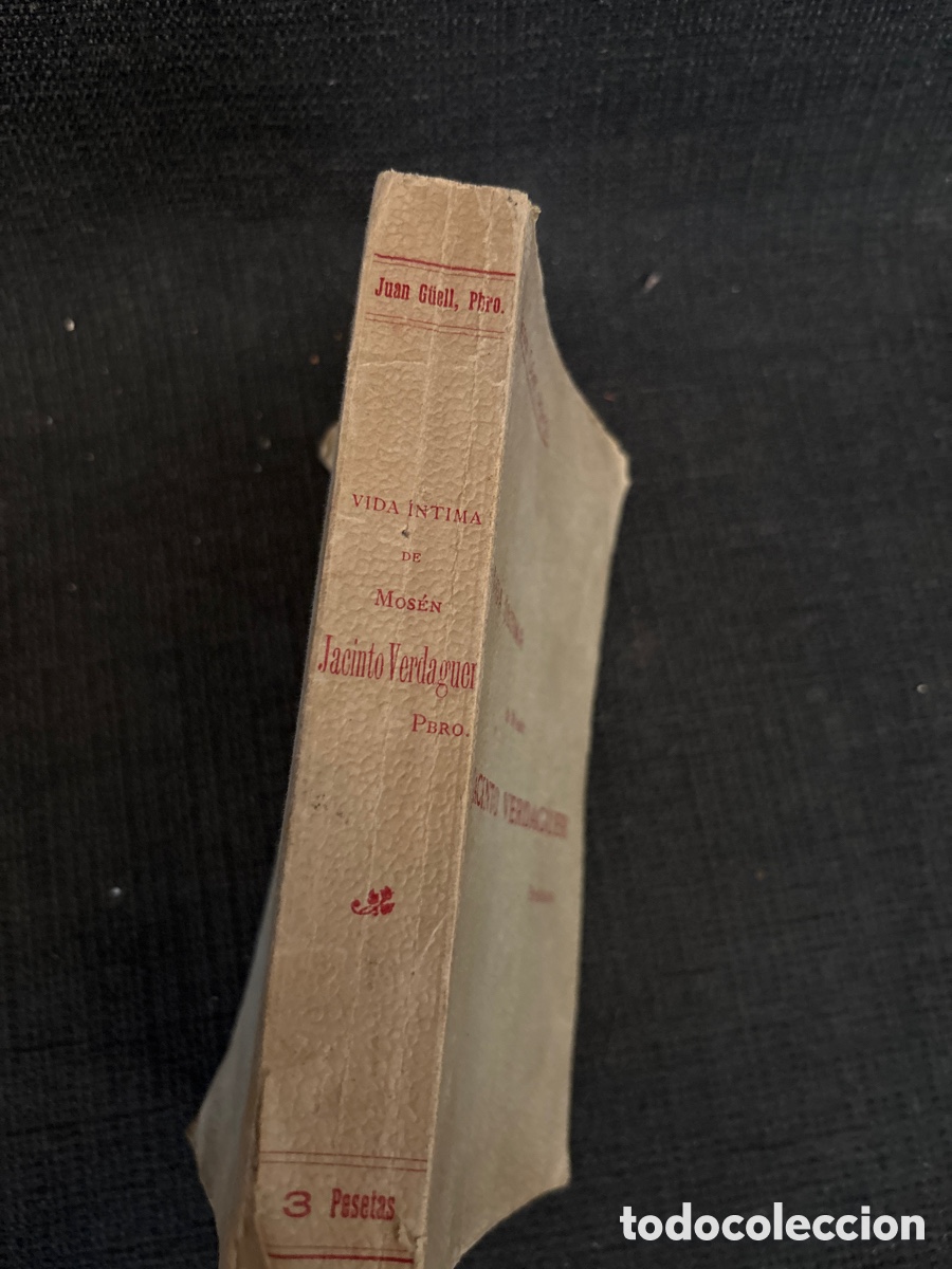 Libros de segunda mano: Libro vida &iacute;ntima de Jacinto Verdaguer - Foto 2
