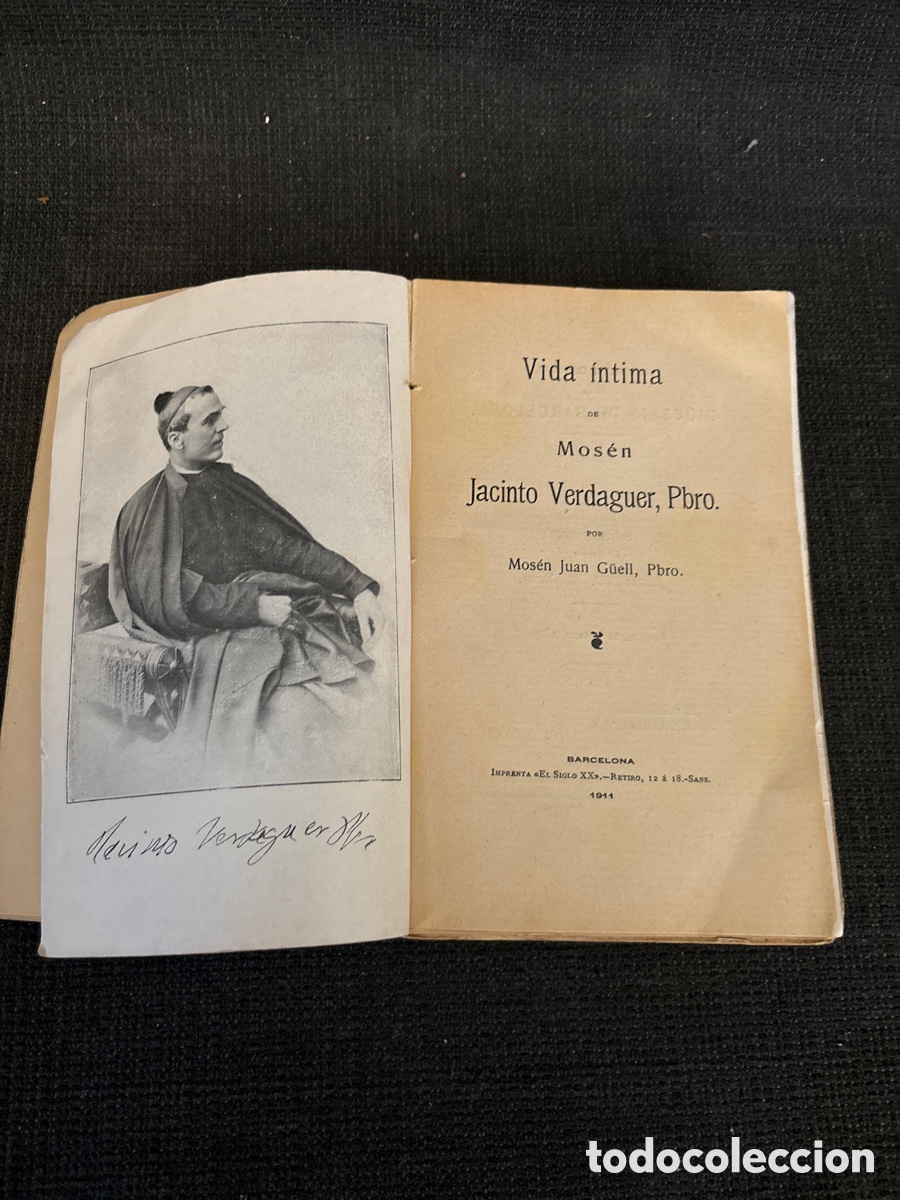 Libros de segunda mano: Libro vida &iacute;ntima de Jacinto Verdaguer - Foto 4