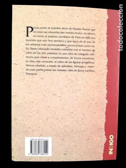 Libros de segunda mano: El Deseo Deseado. Nicolas Flamel - Foto 2