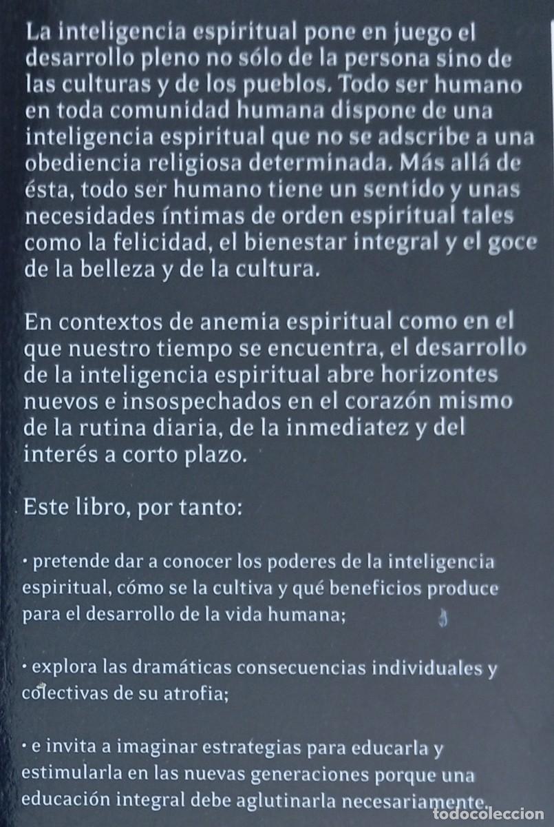 Libros de segunda mano: INTELIGENCIA ESPIRITUAL - FRANCESC TORRALBA - Foto 2