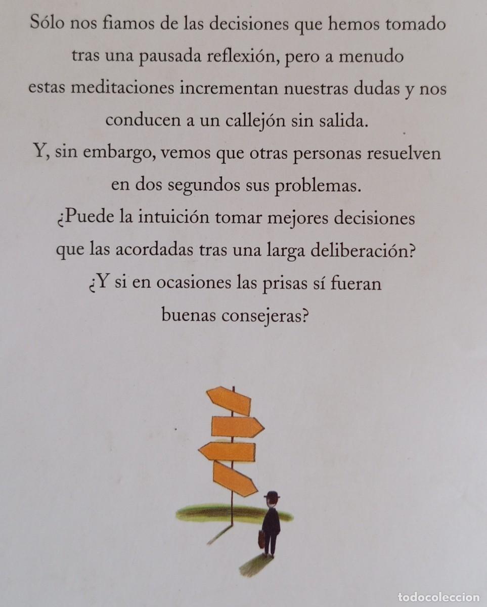 Libros de segunda mano: INTELIGENCIA INTUITIVA - MALCOLM GLADWELL - Foto 2