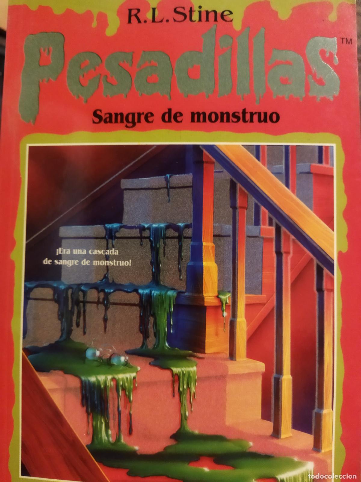 Libros de segunda mano: Sangre de monstruo RL Stine pesadillas ediciones b - Foto 1