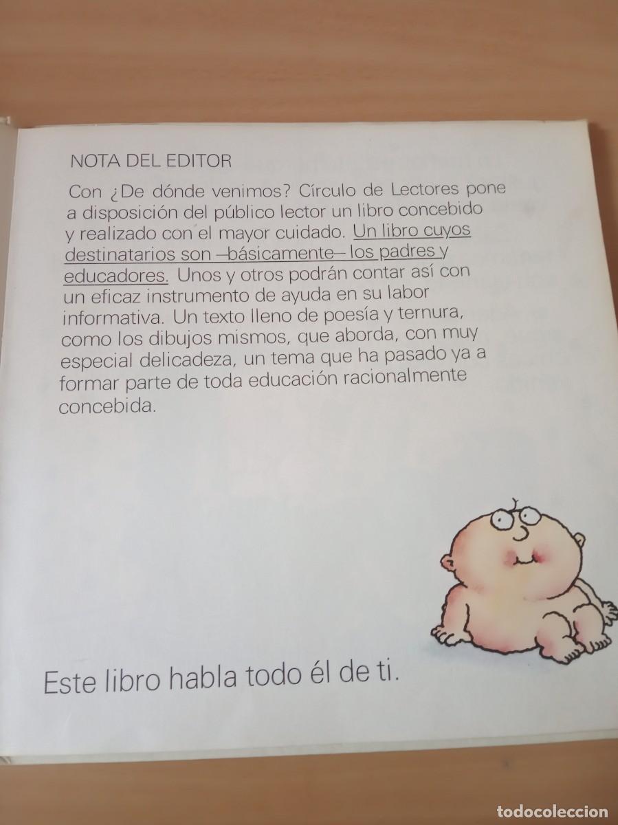 Libros de segunda mano: LIBRO EDUCATIVO &iquest; DE DONDE VENIMOS?-AUTOR:PETER MAYLE - Foto 6