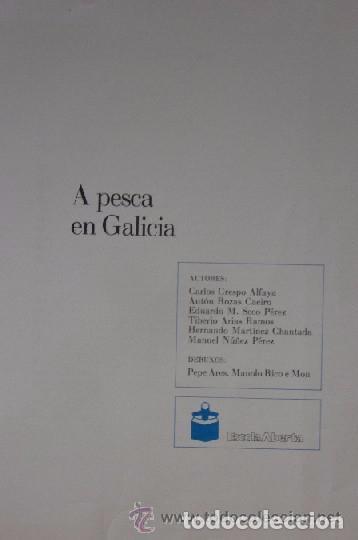 Libros de segunda mano: A PESCA EN GALICIA - ED. ESCOLA ABERTA - Foto 2