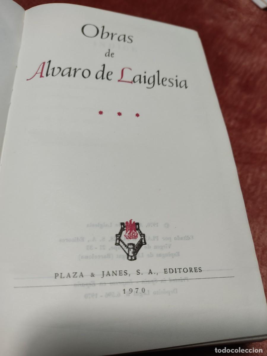Libros de segunda mano: &Aacute;LVARO DE LAIGLESIA 4 TOMOS - Foto 2