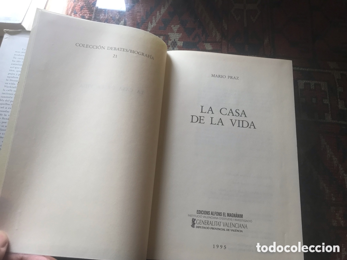 Libros de segunda mano: La casa de la vida. Mario Praz. Alfons el Magn&agrave;nim. - Foto 10
