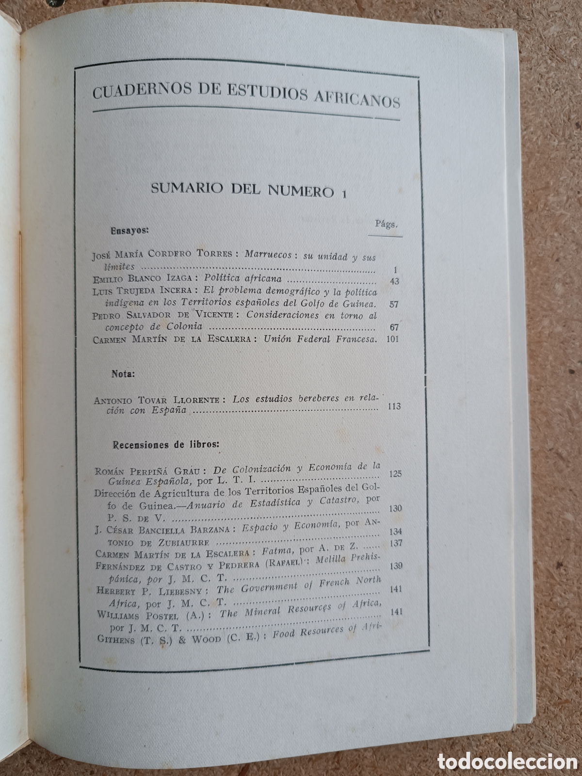 Libros de segunda mano: Cuadernos de Estudios Africanos 1 y 2 - Foto 4