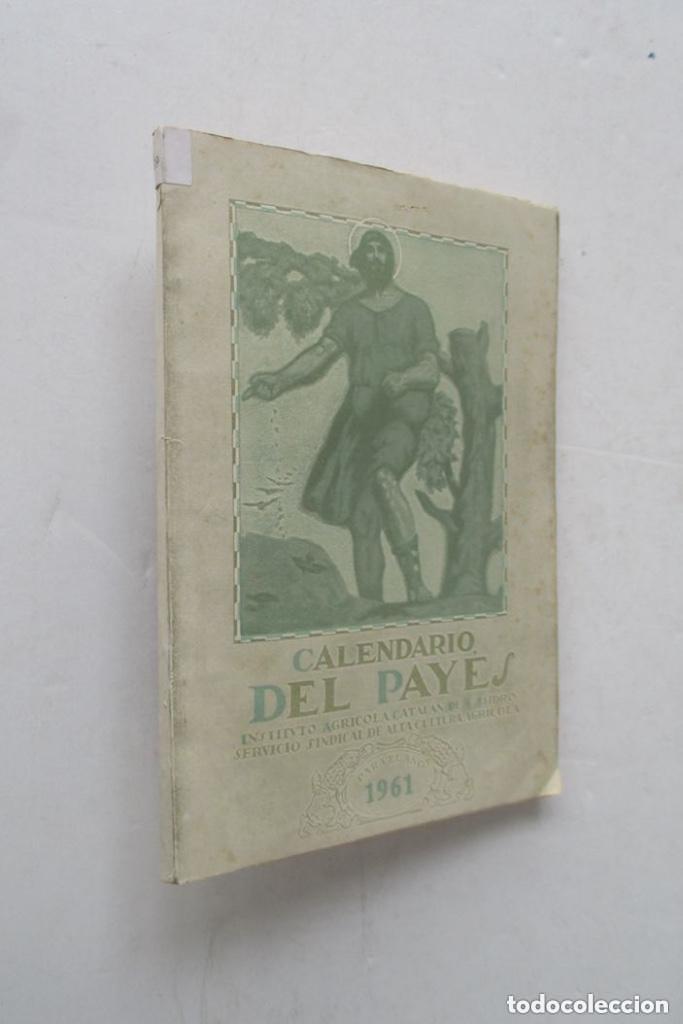 Libros de segunda mano: CALENDARIO DEL PAYES PARA EL A&Ntilde;O 1961