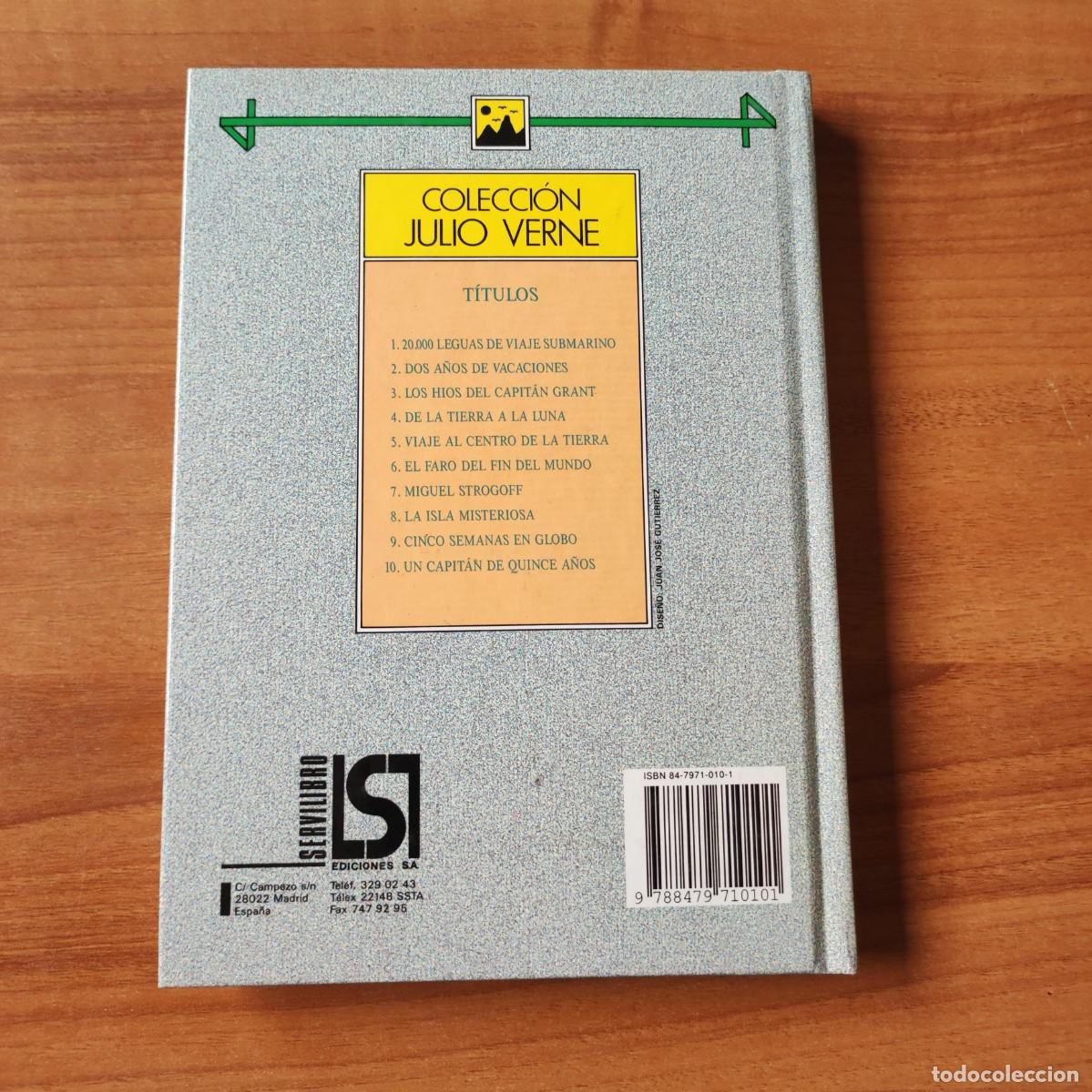 Libros de segunda mano: Colecci&oacute;n Julio Verne - Miguel Strogoff - Servilibro 1991 - Foto 2
