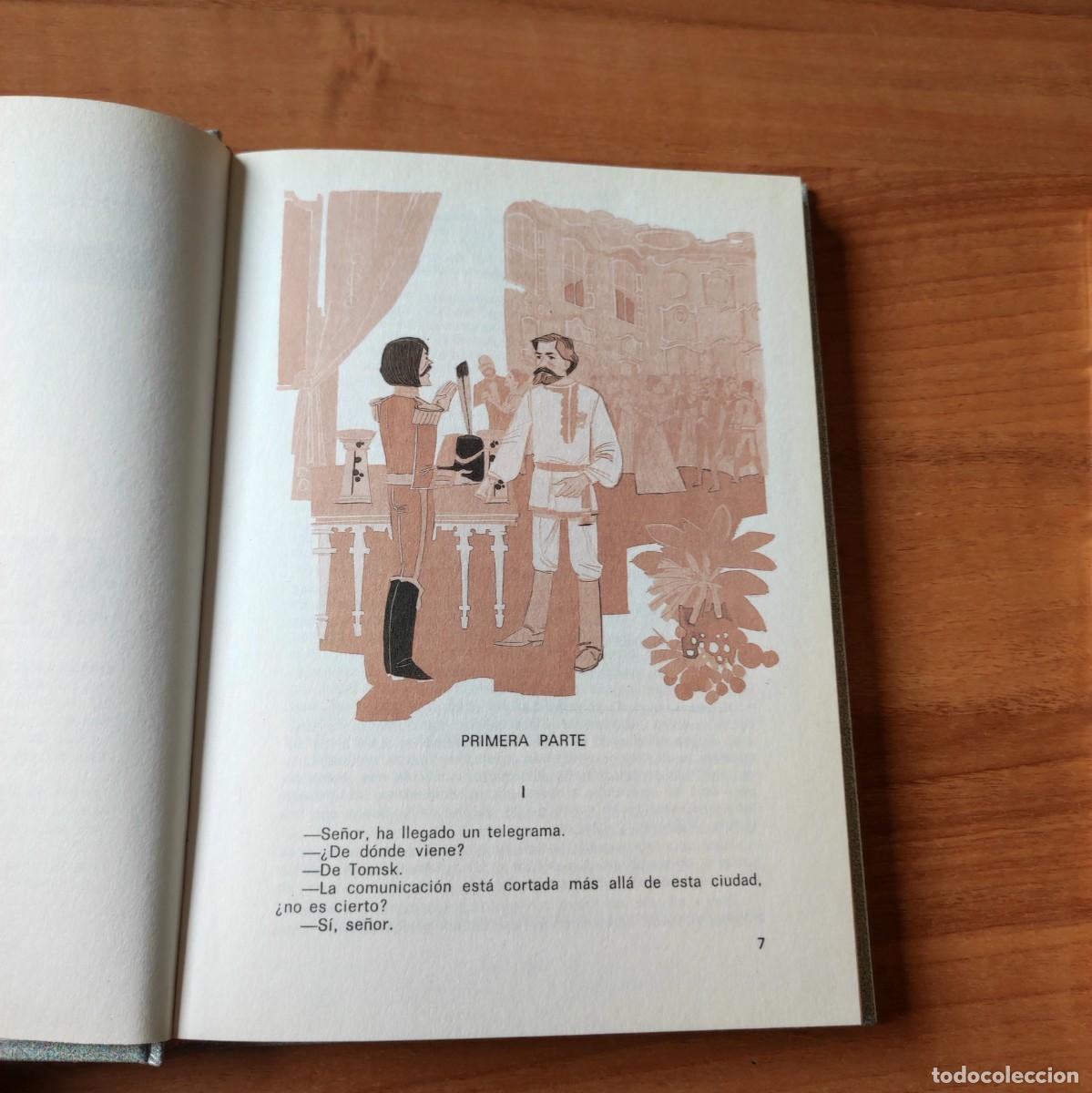 Libros de segunda mano: Colecci&oacute;n Julio Verne - Miguel Strogoff - Servilibro 1991 - Foto 4