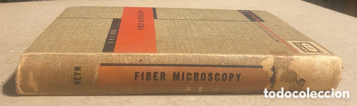 Libros de segunda mano: FIBER MICROSCOPY. A TEXTBOOK AND LABORATORY MANUAL. A.N.J. HEYN. INTERSCIENCE 1954. - Foto 9
